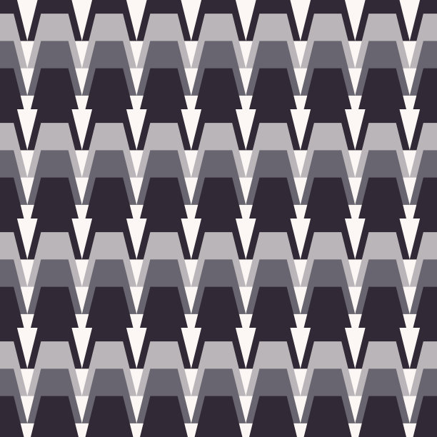 抽象几何箭头图案黑白颜色图片下载