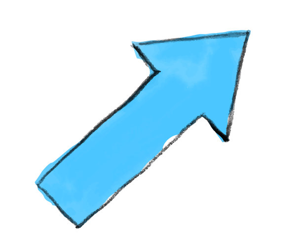 木炭箭头图片下载