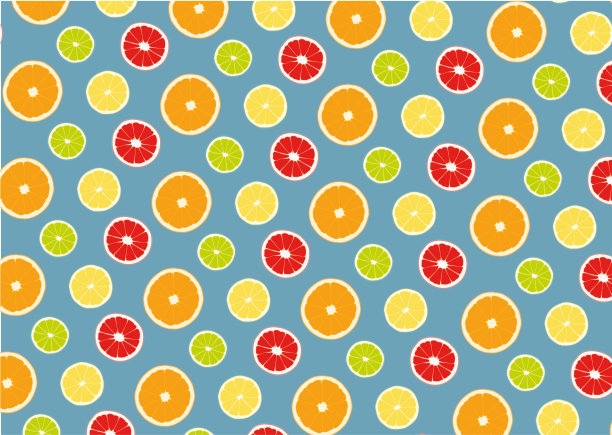 抽象水果多色。橘子，柠檬和酸橙图片下载
