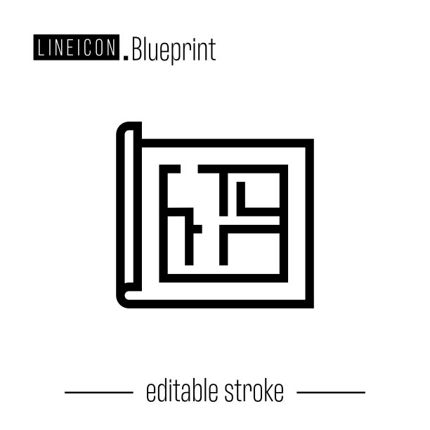 蓝图行图标图片下载