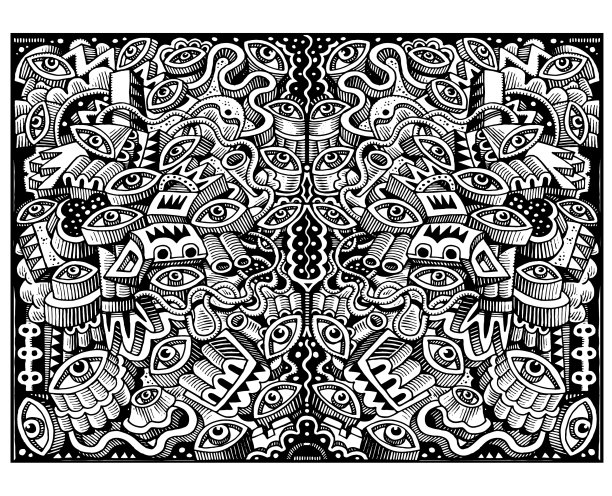 伟大的大涂鸦插图图片下载