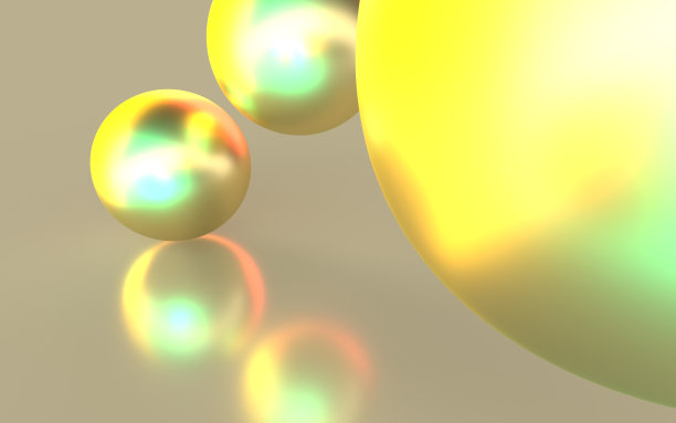 金光球抽象图片下载