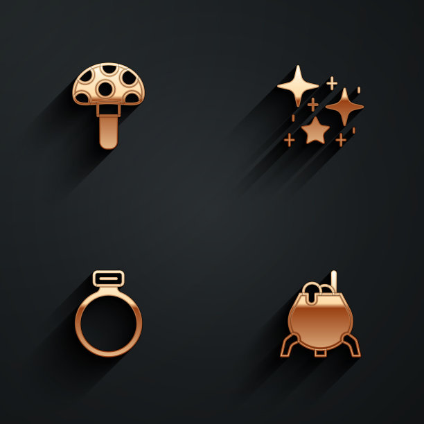 设置裸盖菇神奇的闪光颗粒图片下载