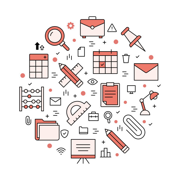 办公用品图标图案图片下载