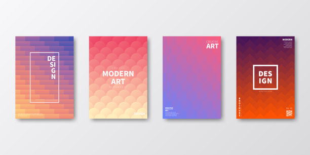 宣传册模板布局，封面设计，商业年度报告，传单，杂志图片下载