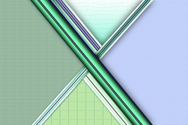 几何抽象灯光阴影背景装饰金属条纹。图片下载
