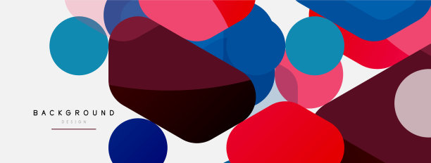 抽象圆形几何图形和圆形图片下载