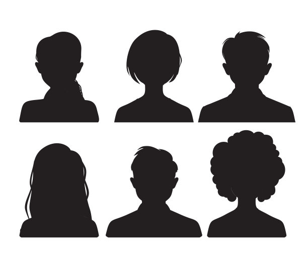 人头部轮廓图片下载