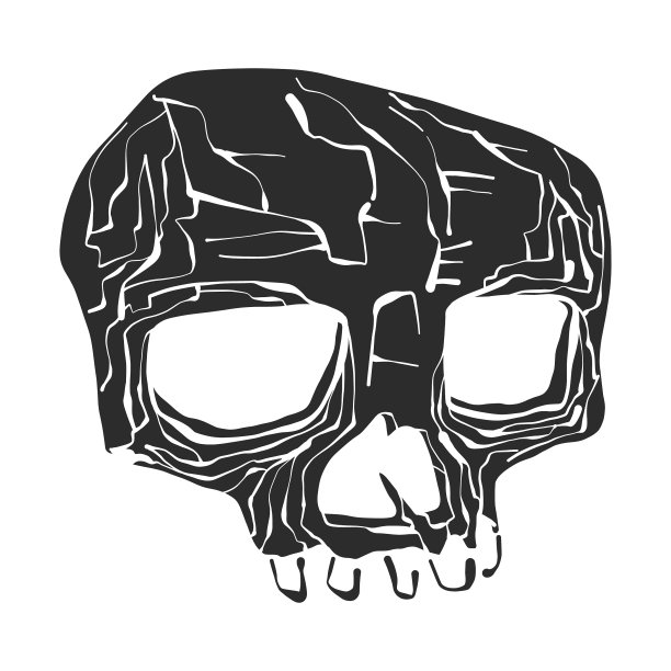 头骨画图片下载