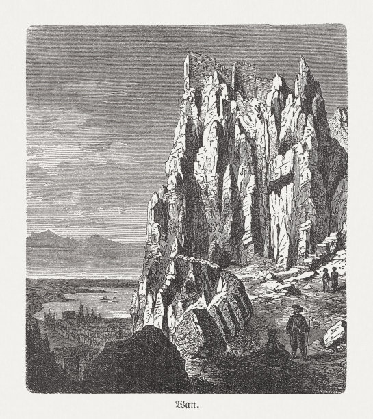 土耳其《凡要塞之路》木刻，1893年出版图片下载