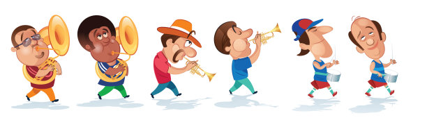 奥林达嘉年华乐手图片下载