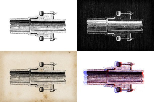 科学发现的古董插图:壁炉，炉子，加热器和烟囱图片下载