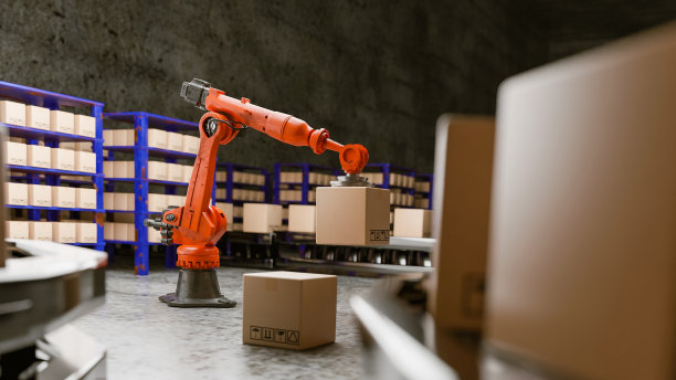 手臂机器人人工智能制造箱体产品面向制造业技术面向未来产品进出口面向产品、食品、化妆品、服装仓储机械未来技术图片下载