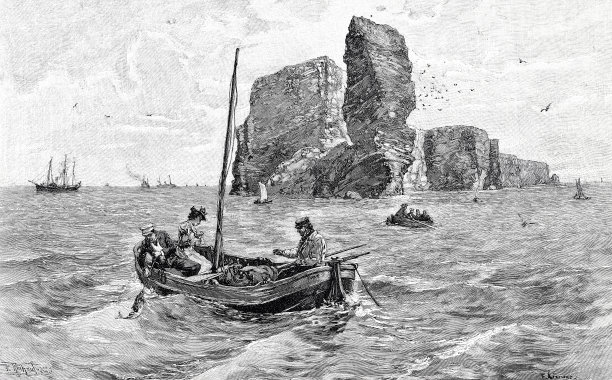 在黑尔戈兰附近捕鱼图片下载