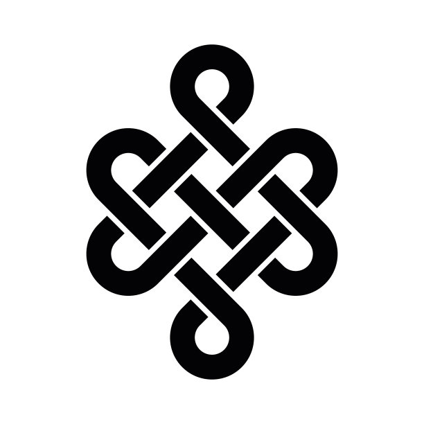 无尽的结-黑色的象征图片下载