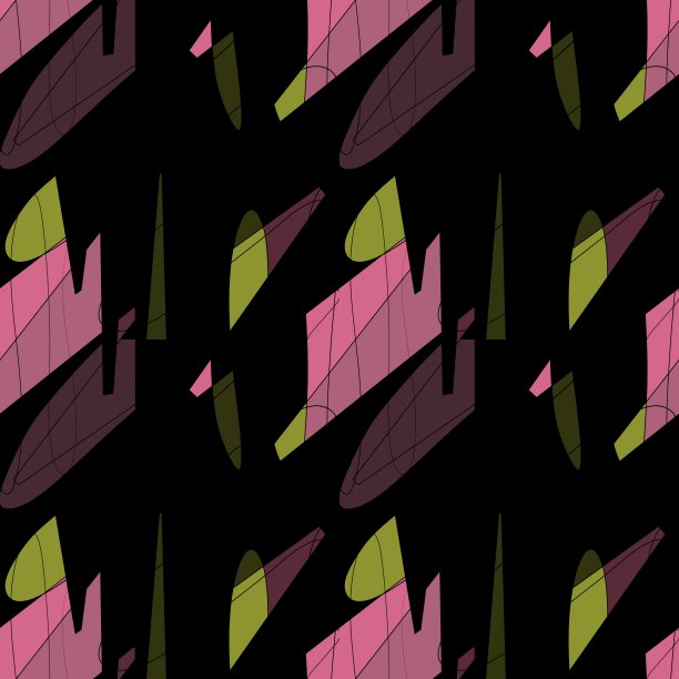 涂鸦色块有趣混乱的黑色图案图片下载