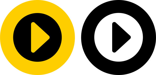 视频播放按钮图标图片下载