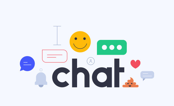 彩色矢量说明消息和聊天的概念。图片下载