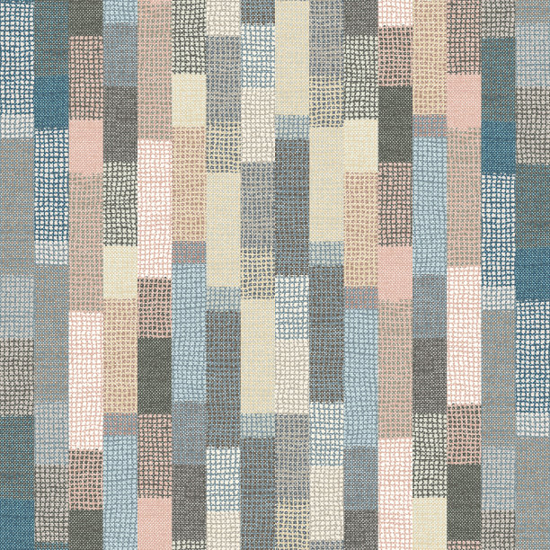 地毯无缝纹理条纹图案，民族织物，grunge背景，波西米亚风格的图案，拼接，3d插图图片下载