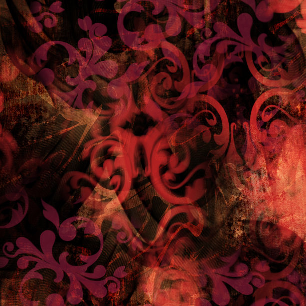 彩色抽象数字绘画图片下载