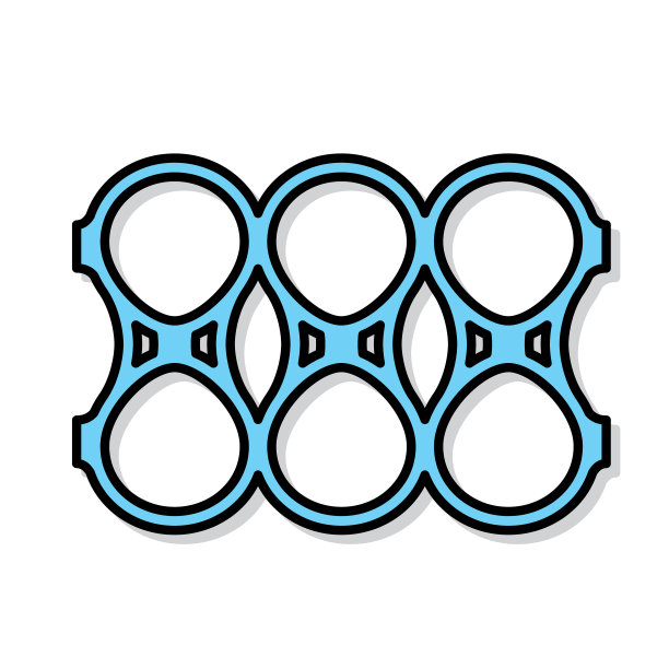 塑料苏打戒指涂鸦5图片下载