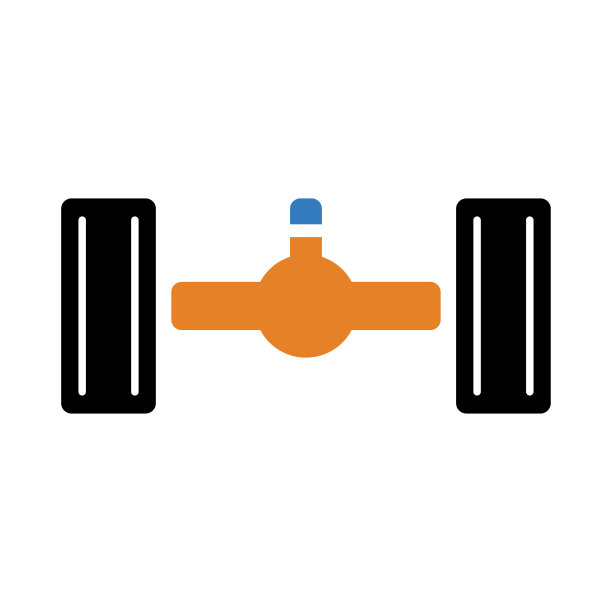 轮子，飞机修理轮胎图标图片下载