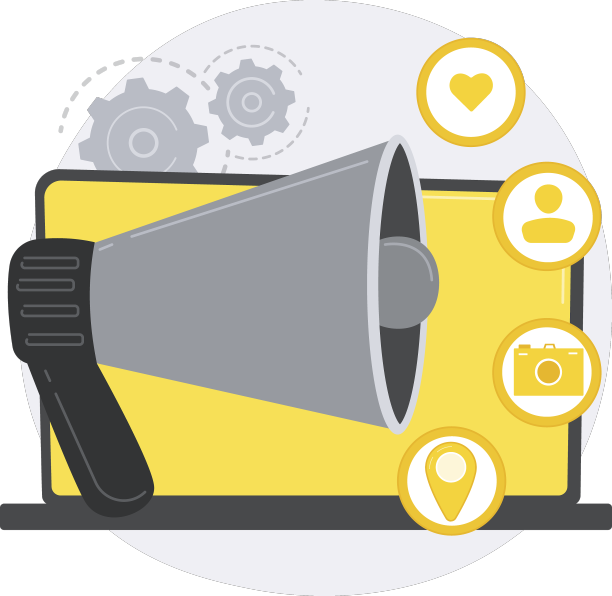 广告抽象的概念图片下载