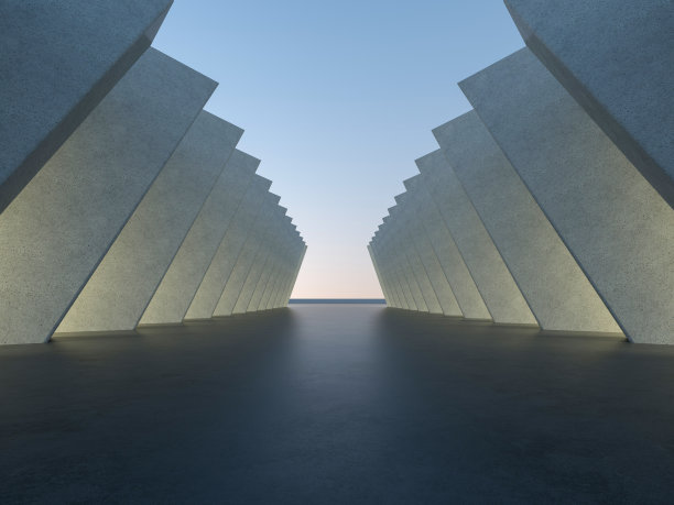 未来主义的空白空间背景图片下载