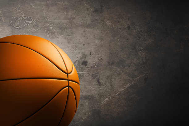特写篮球3d插图图片下载