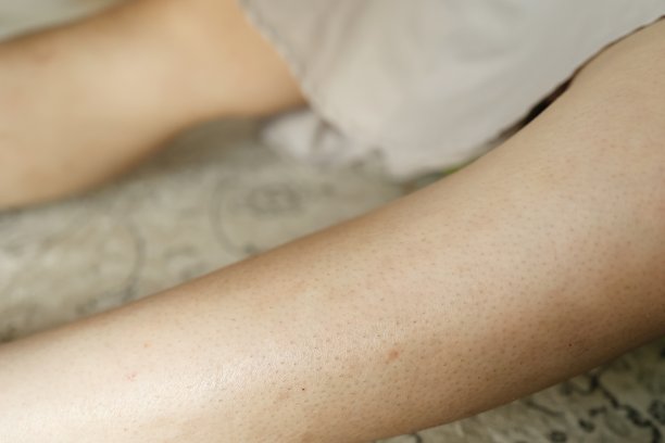 20多岁日本女性的小腿头发。图片下载