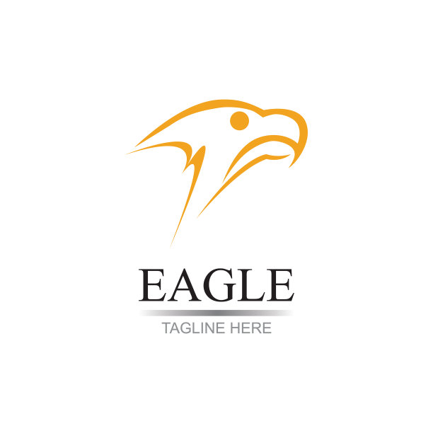 鹰徽设计模板图片下载
