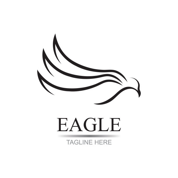 鹰徽设计模板图片下载