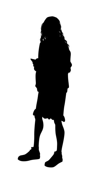 女人的轮廓图片下载
