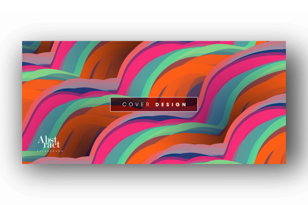 用颜色渐变覆盖设计模板。抽象的背景。图片下载