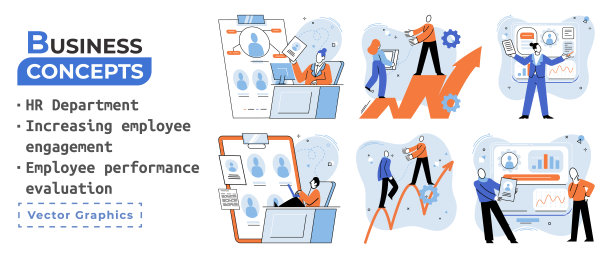 人力资源部工作。人力资源经理寻找新的求职者并审阅简历图片下载