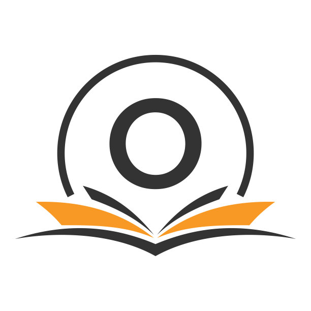 信O教育标志书概念。培训职业标志，大学，学院毕业标志模板设计图片下载