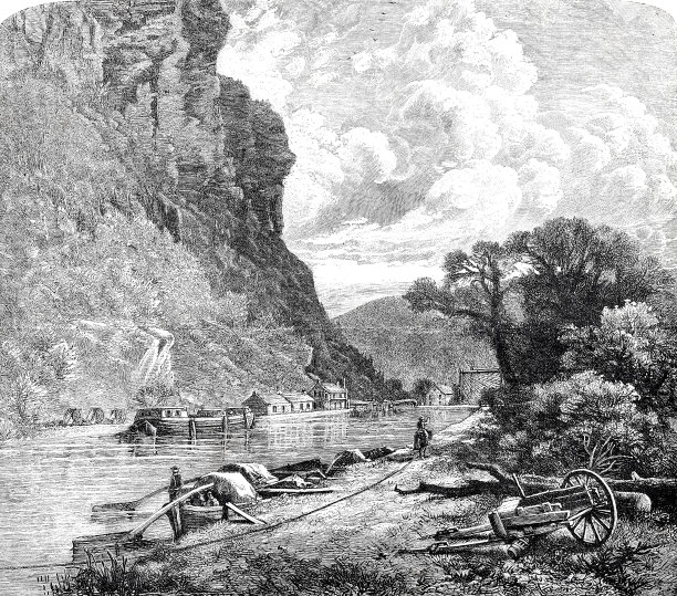 哈普斯渡口图片下载