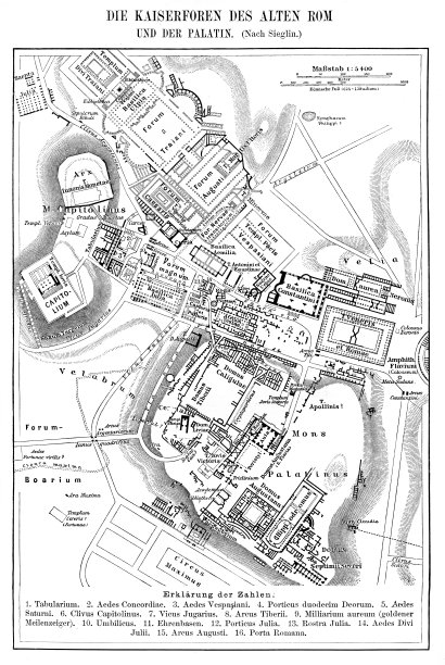意大利古罗马地图图片下载