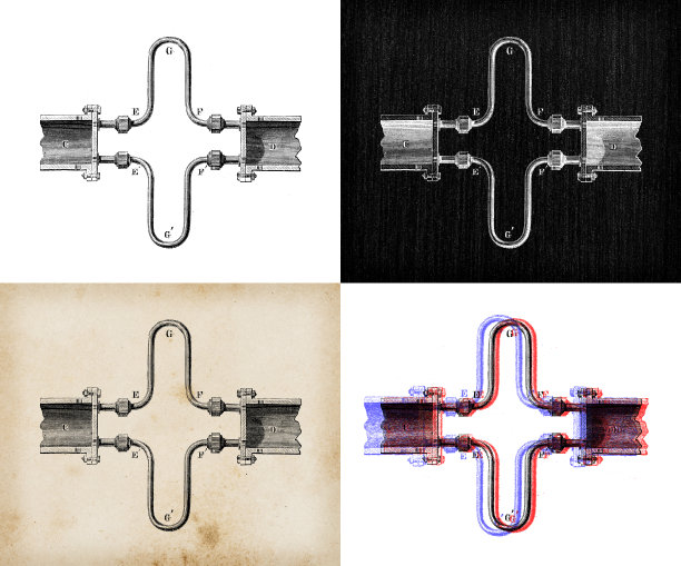 科学发现的古董插图:壁炉，炉子，加热器和烟囱图片下载