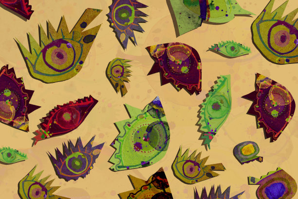 人类的眼睛-多样性图片下载