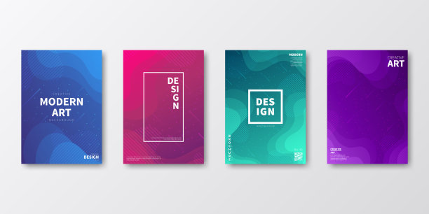 小册子模板布局，封面设计，商业年度报告，传单，杂志图片下载