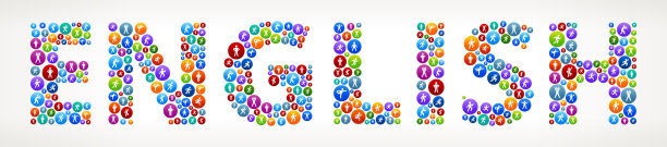 英语积极生活方式健康矢量按钮。图片下载