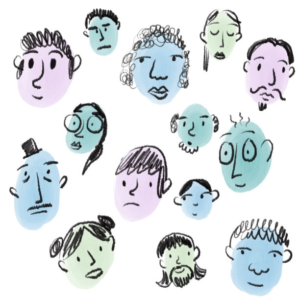 柔和的面孔图片下载