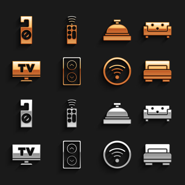 酒店客房床设电梯沙发无线无线图片下载