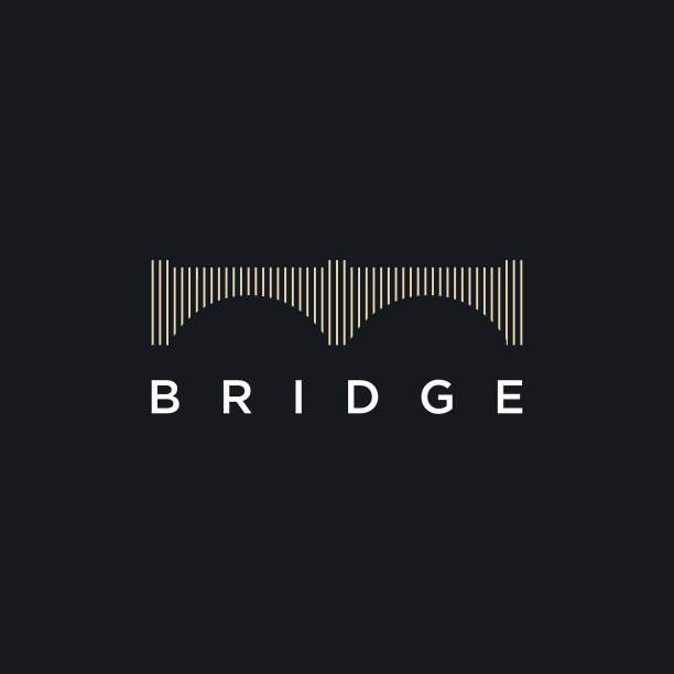 过桥标志设计模板图片下载