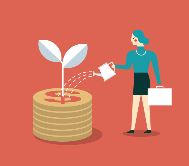 金融投资-女商人图片下载