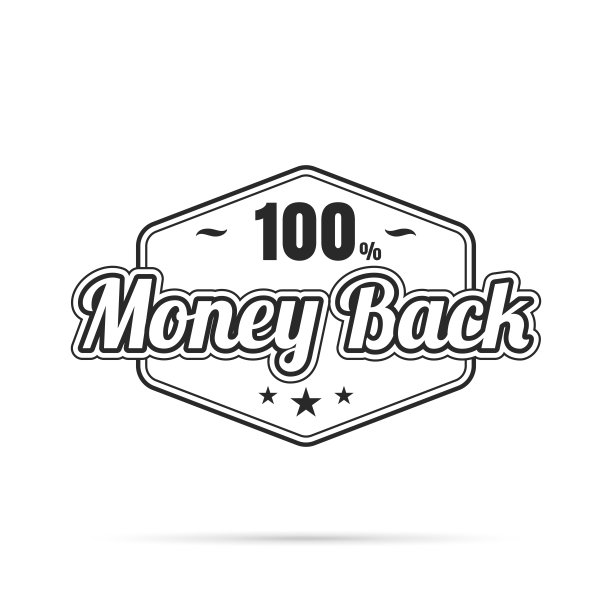 时髦的徽章(轮廓，线条艺术)- 100%退款图片下载