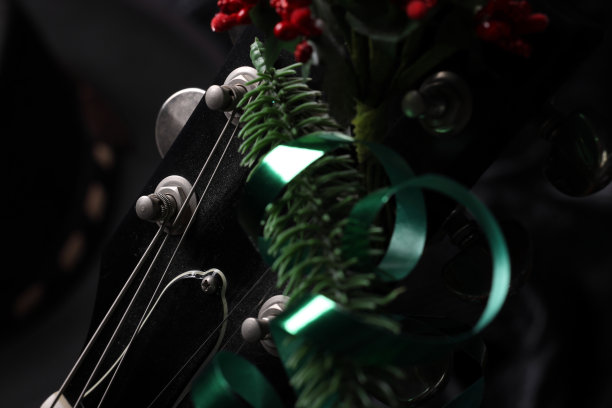 用来制作音乐的原声电吉他图片下载