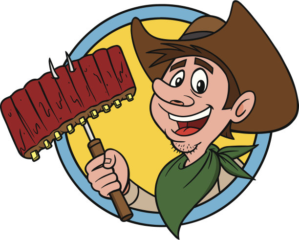 牛仔烧烤图片下载