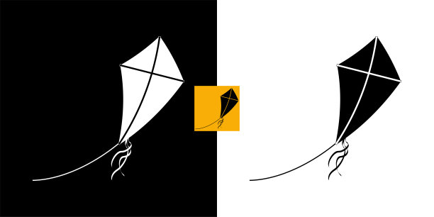 风筝图标。图片下载